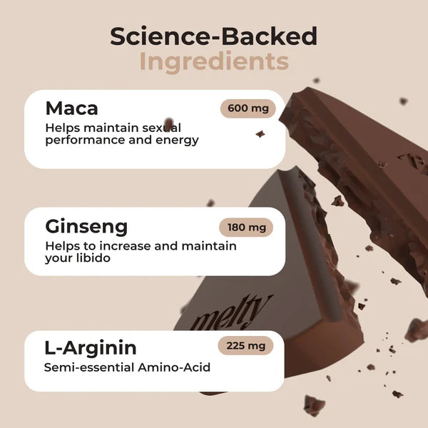 Metly Chocolate™  despierta tus sentidos y aumenta la pasión 100g