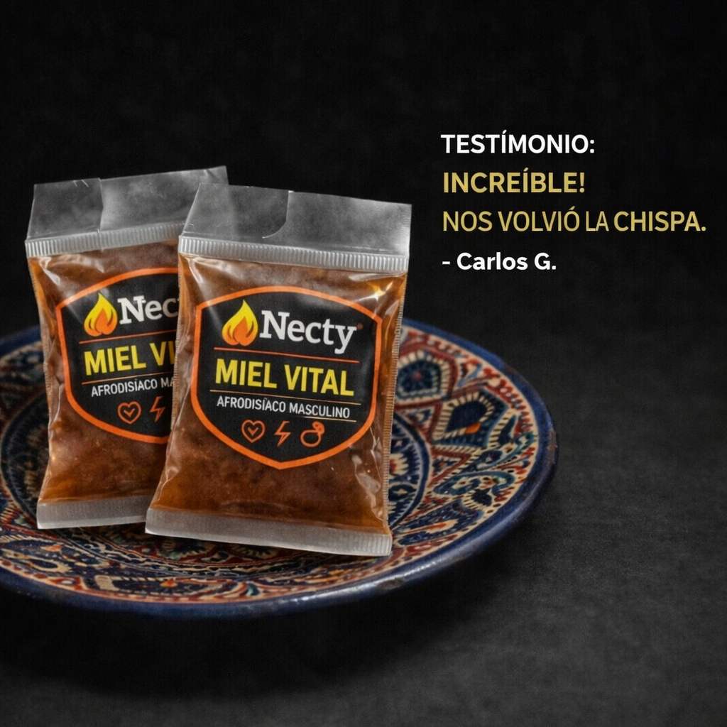 Pack 3x2 Necty Miel Vital For Men: Dosis de Potencia Masculina ⚡