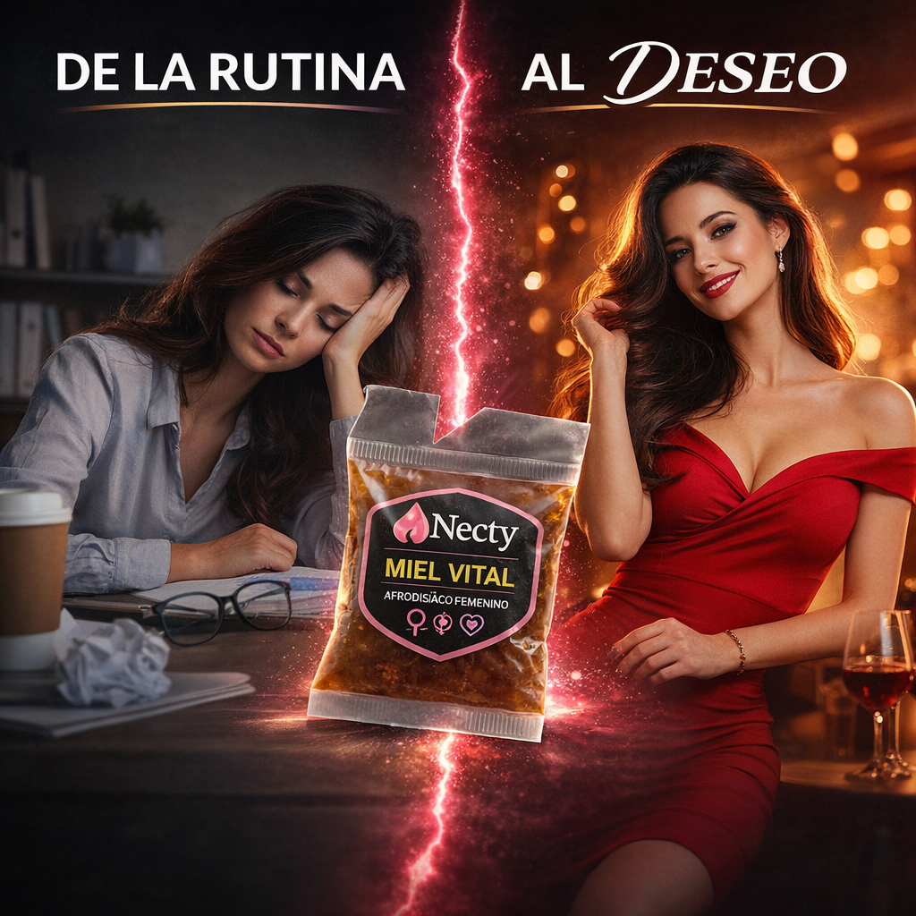 Pack 3x2 Necty Miel Vital: Dosis de Deseo y Sensualidad Femenina 🌸
