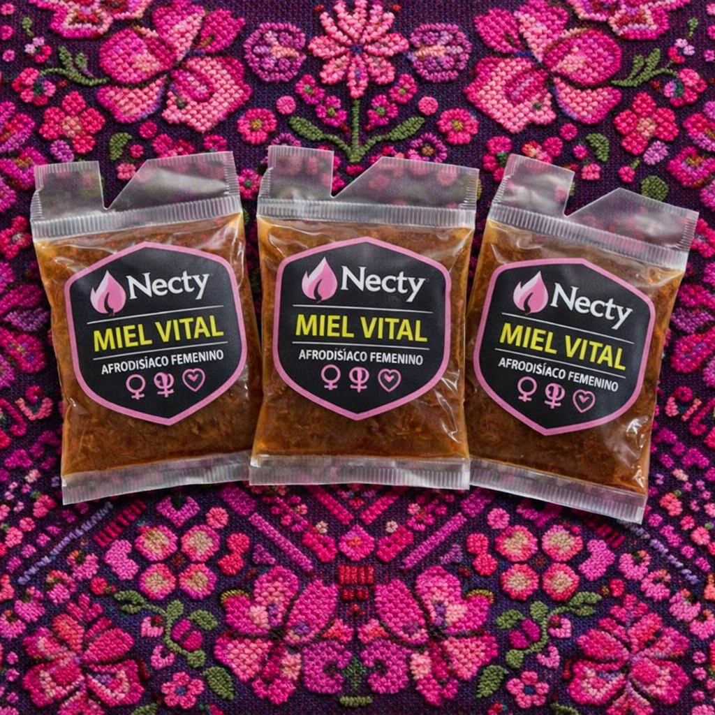 Pack 3x2 Necty Miel Vital: Dosis de Deseo y Sensualidad Femenina 🌸